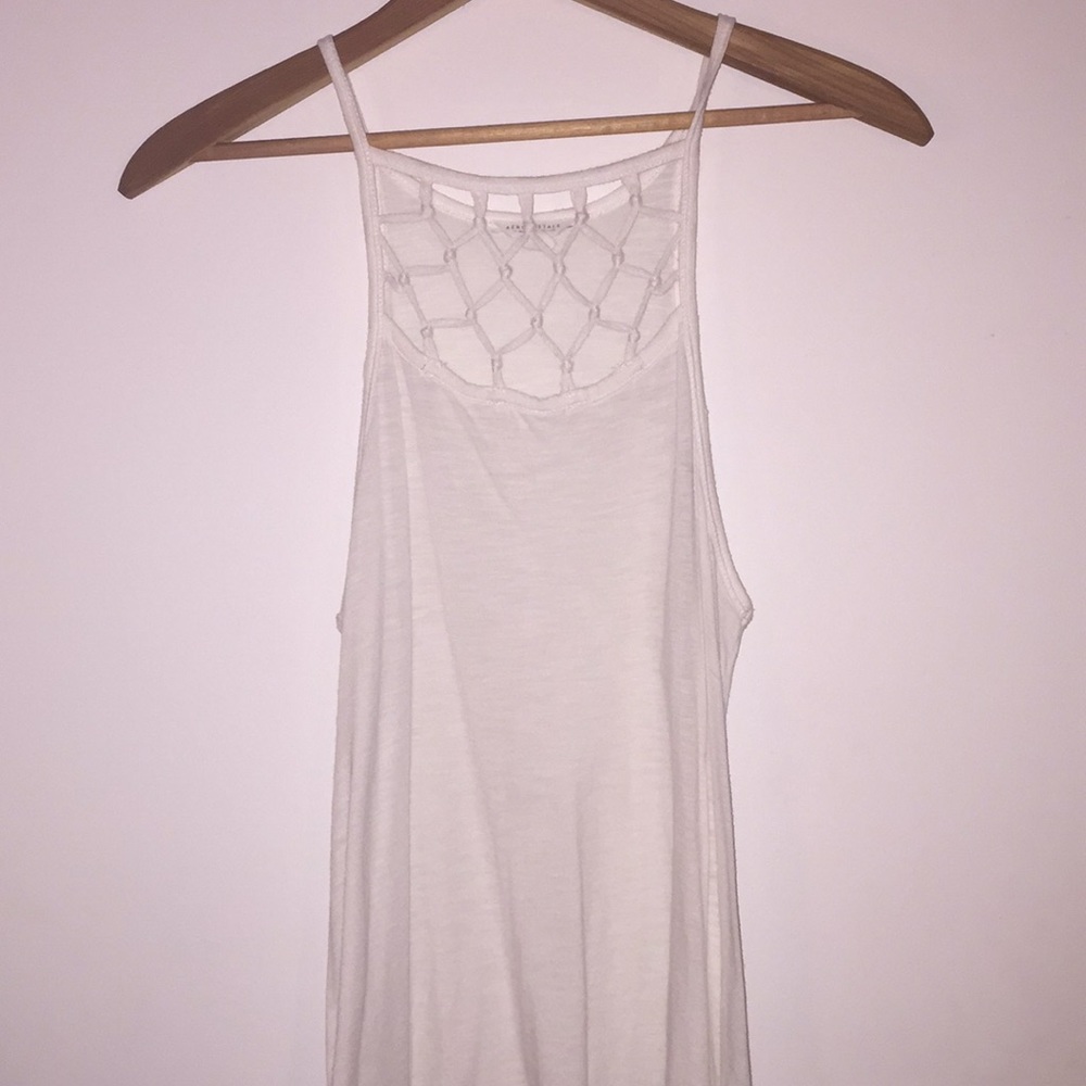 White tank top